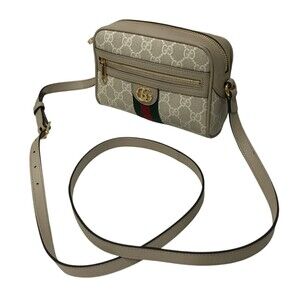 Gucci Ophidia Shoulder Bag Cream